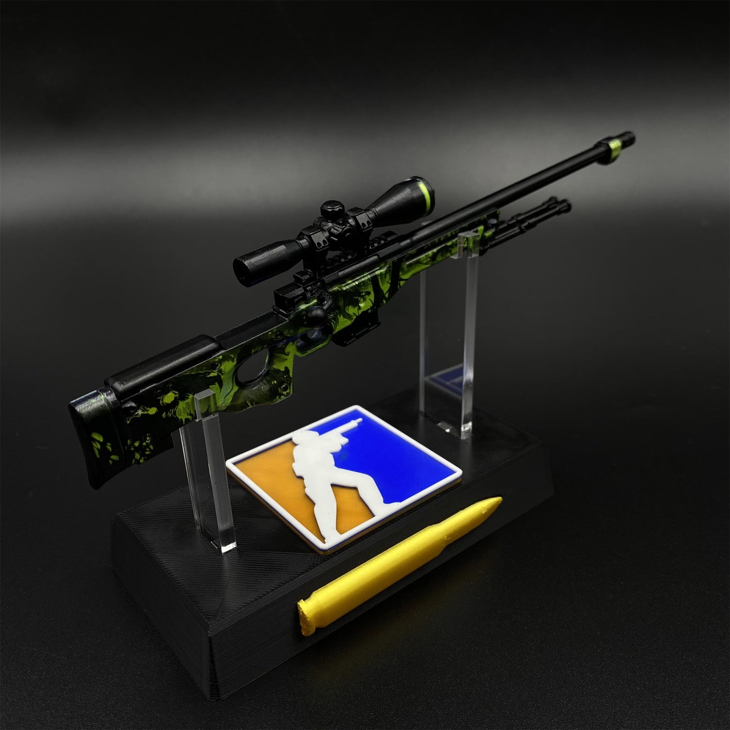 Hot Game CS2 Containment Breach AWP Metal Replica Game Prop Collectible