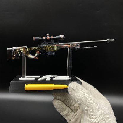 Hot Game CS2 Mortis AWP Metal Replica Game Prop Collectible