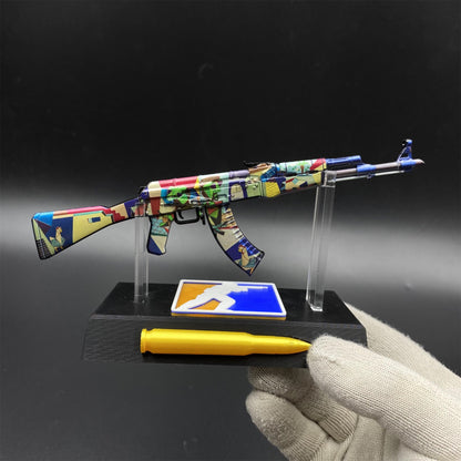 Hot Game CS2 AK47 Leet Museo Metal Replica Game Prop Collectible