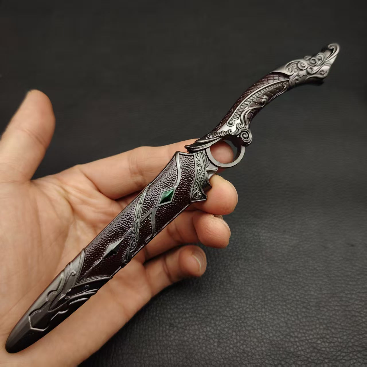 Dark-River Finger-Size Sword Metal Replica