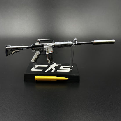 CS2 Game Peripheral - Mecha Industries M4A1-S Metal Replica Game Prop Collectible