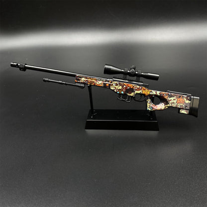 Hot Game CS2 PAW AWP Sniper Rifle Metal Replica Game Prop Collectible