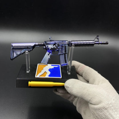 CS Game Skin M4A4 X‑Ray Mini Metal Game Replica For Collection
