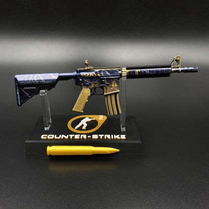 M4A4 Sheet Lightning Gun CS2 Game Replica For Collectible