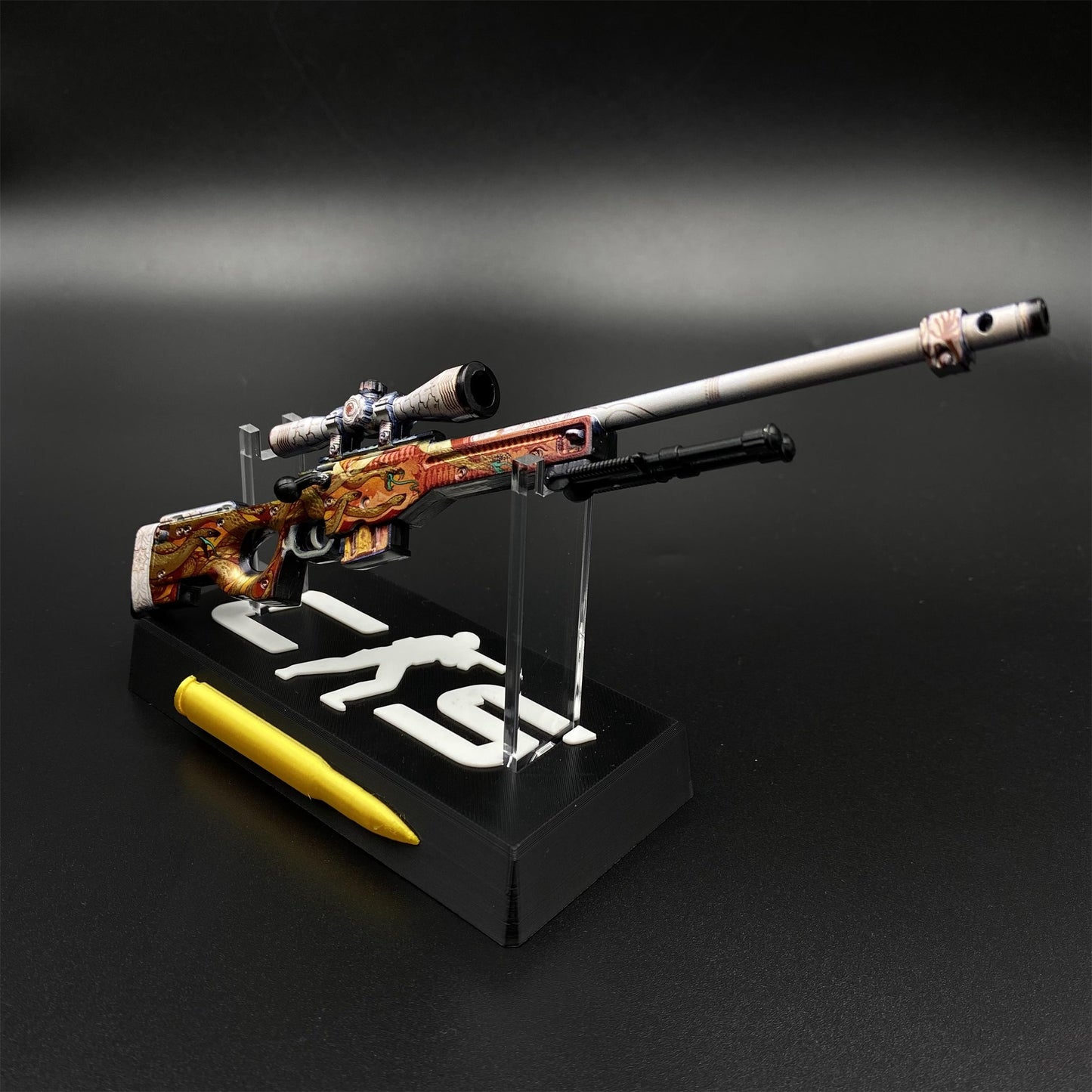 Hot Game CS2 Desert Hydra AWP Metal Replica Game Prop Collectible