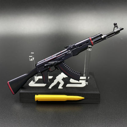 Hot Game CS2 Redline AK47 Metal Replica Game Prop Collectible
