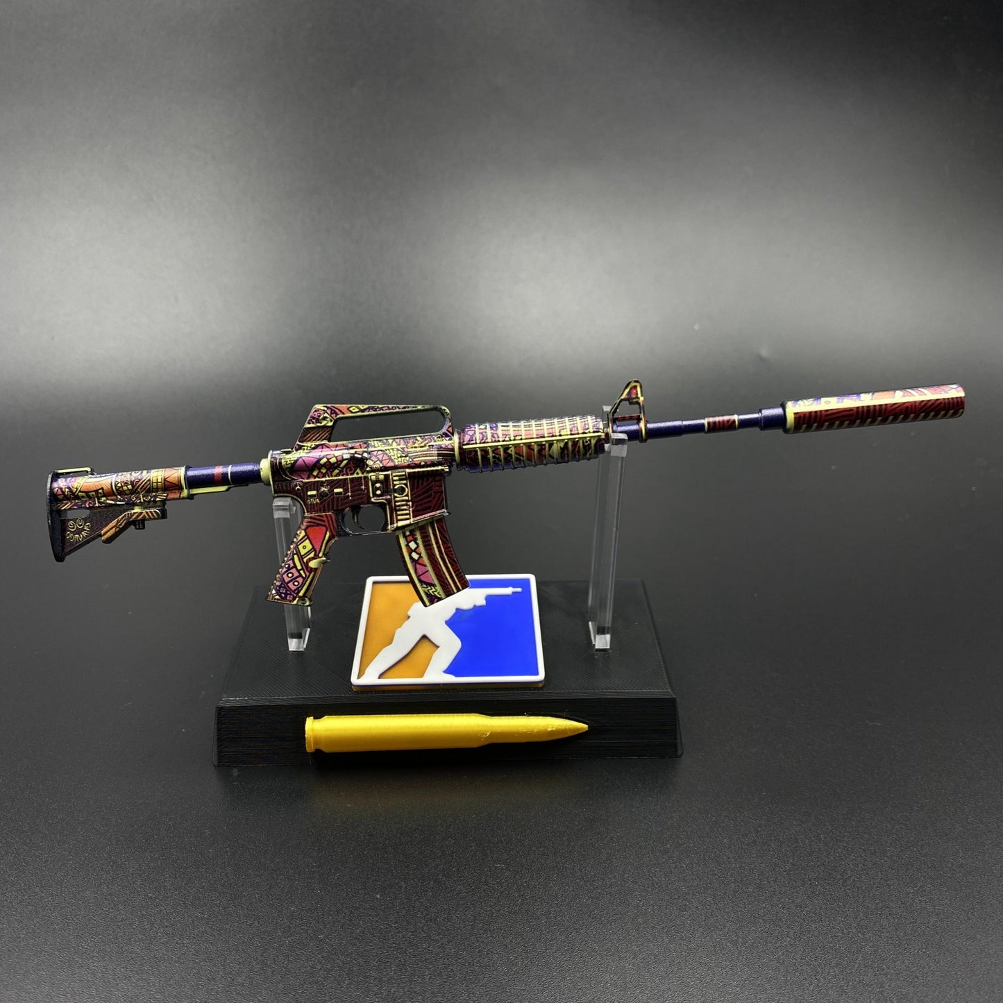CS M4A1‑S Chantico's Fire Metal Gun Replica for Collectible