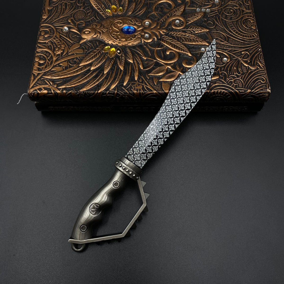 Shadow Ritual Blade Prop Replica with Leather Sheath