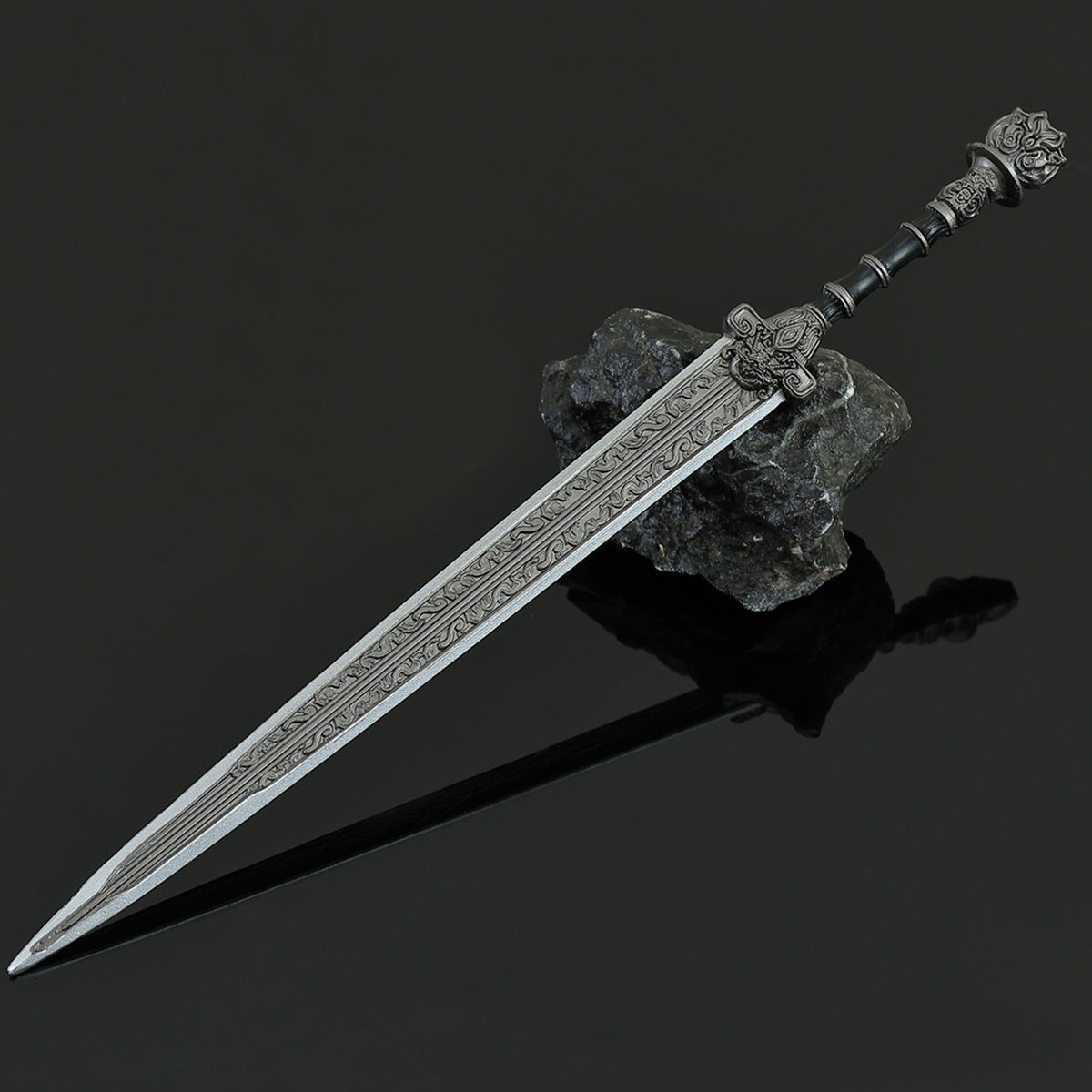 Cang Yuantu Yan Jin Moye Sword Alloy Replica Anime Weapon Prop Collectible Display Prop