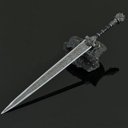 Cang Yuantu Yan Jin Moye Sword Alloy Replica Anime Weapon Prop Collectible Display Prop