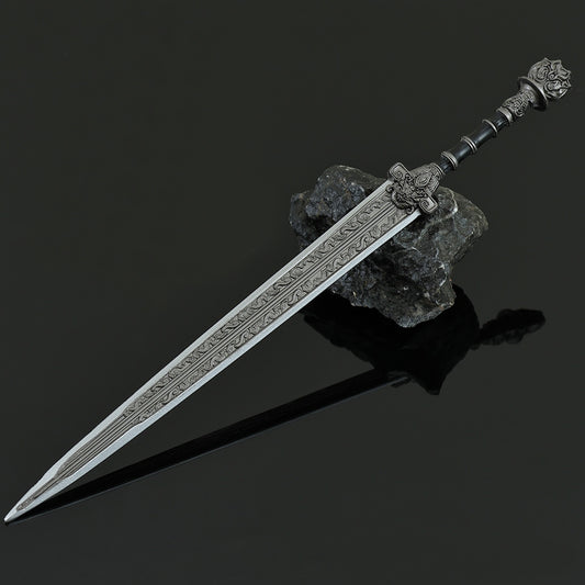 Cang Yuantu Yan Jin Moye Sword Alloy Replica Anime Weapon Prop Collectible Display Prop