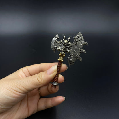 WoW Mini Alloy Weapon Set | Warcraft Fantasy Game Replica Collection