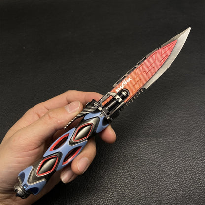 Crvity Tactical Knife  Metal Miniature For Collection