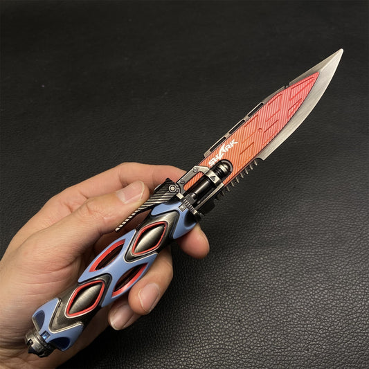 Crvity Tactical Knife  Metal Miniature For Collection