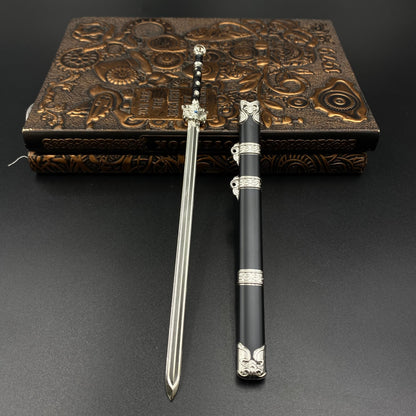 Chinese Wuxia Sword Replica Yu Lin Ling Sword from Sword of Coming Mini Wuxia Metal Sword Collectible