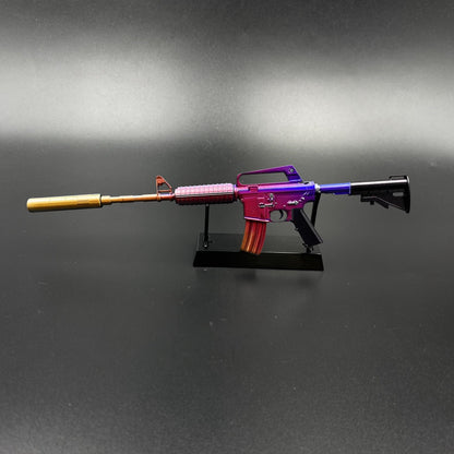 Hot Game CS Fade Tiny M4A1-S Metal Replica For Collectible