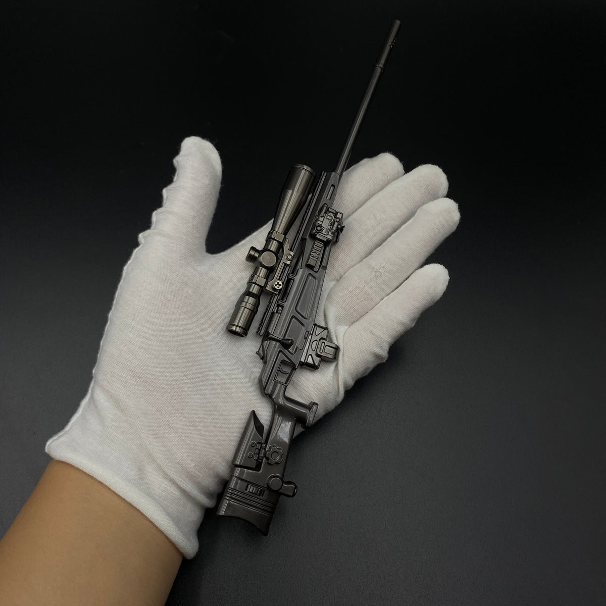 Hot Game Delta Force R93 Sniper Rifle Metal Replica Desktop Decoration Gift for Game Fans