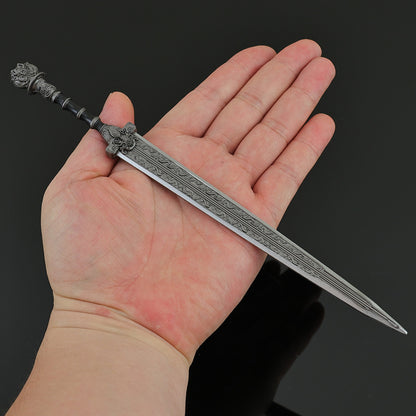 Cang Yuantu Yan Jin Moye Sword Alloy Replica Anime Weapon Prop Collectible Display Prop