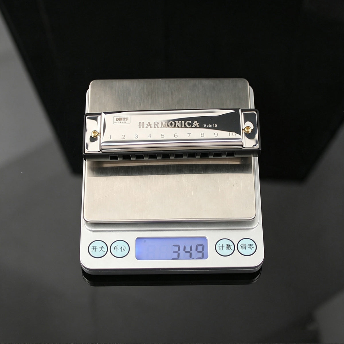 Delta Force Elegy Harmonica Prop 10 Hole Blues Harmonica