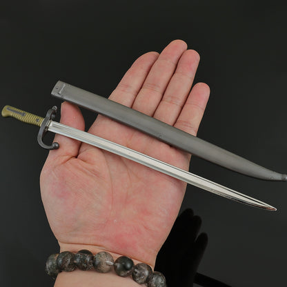 Vintage Bayonet Mini Replica Chassepot Bayonet Mini Replica Metal Collectible