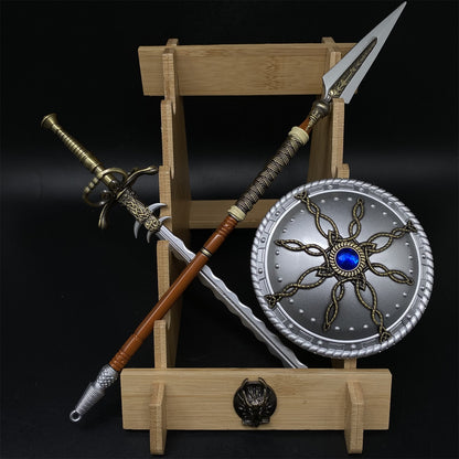 Middle Age Stormchaser Scutum Colossus Sword The Spear of Resurrection 3 in 1 Pack