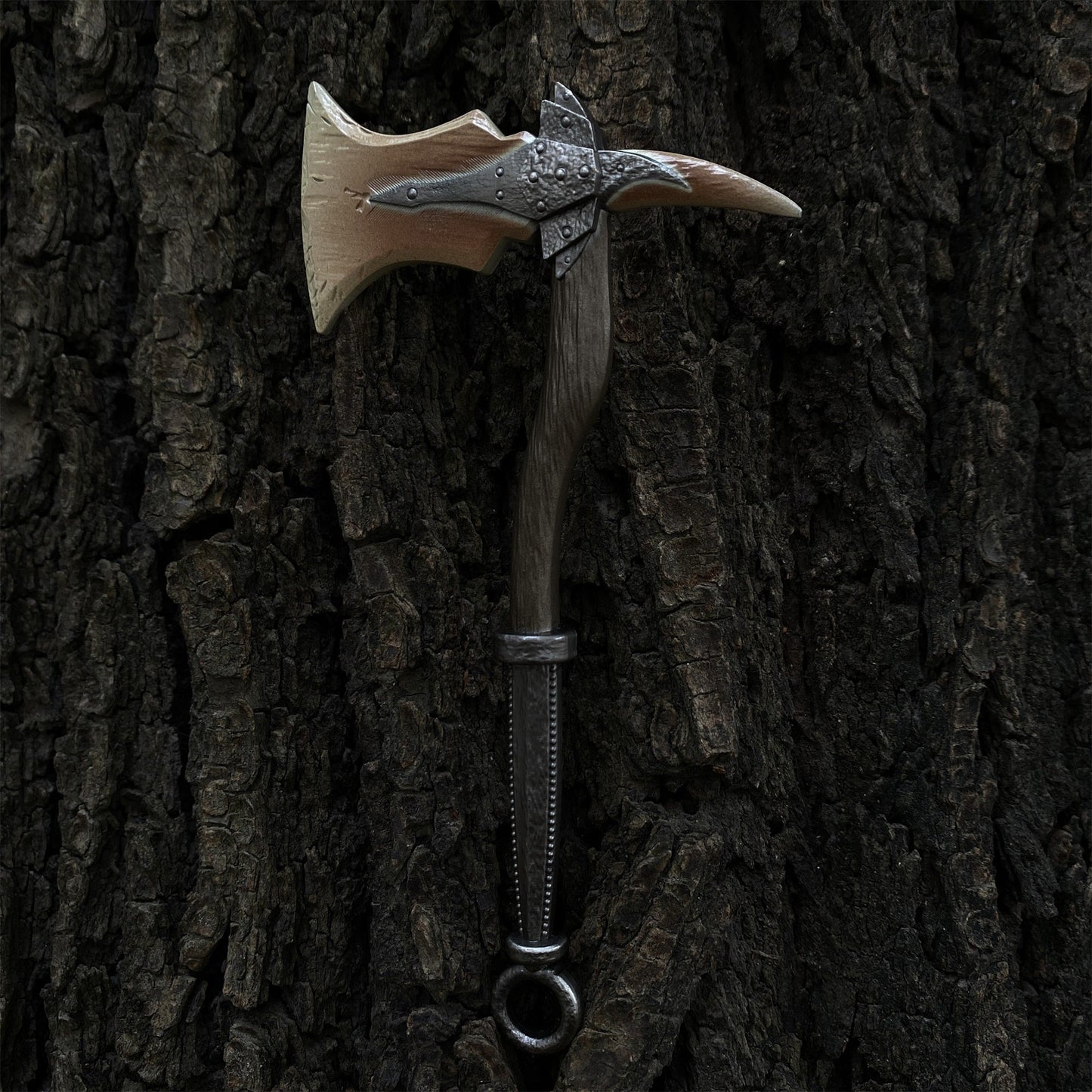 Daedric Steel Dragonbone Weapon Metal Replica Collection