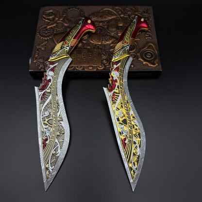 29cm/11.4'' S10 Knife ELEGY Tactical FPS Game Weapon Replica - Game Collectible Decorative Ornament