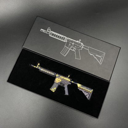 CS2 Mini M4A4 The Coalition Metal Skin Replica - Game Prop Collectible