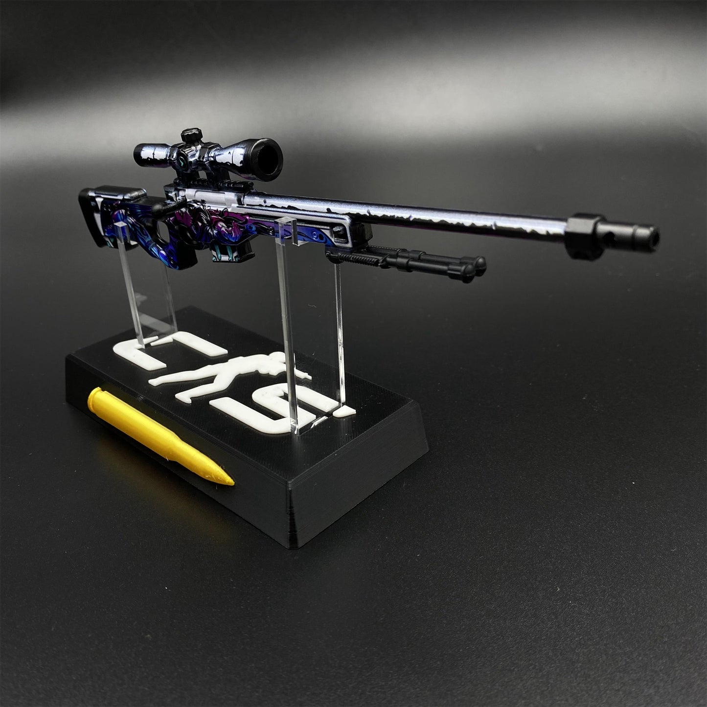Hot Game CS2 Neo-Noir AWP Metal Replica Game Prop Collectible