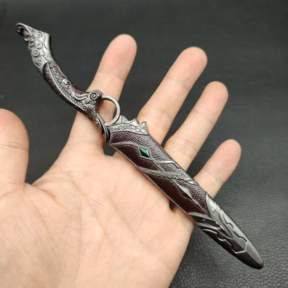 Dark-River Finger-Size Sword Metal Replica