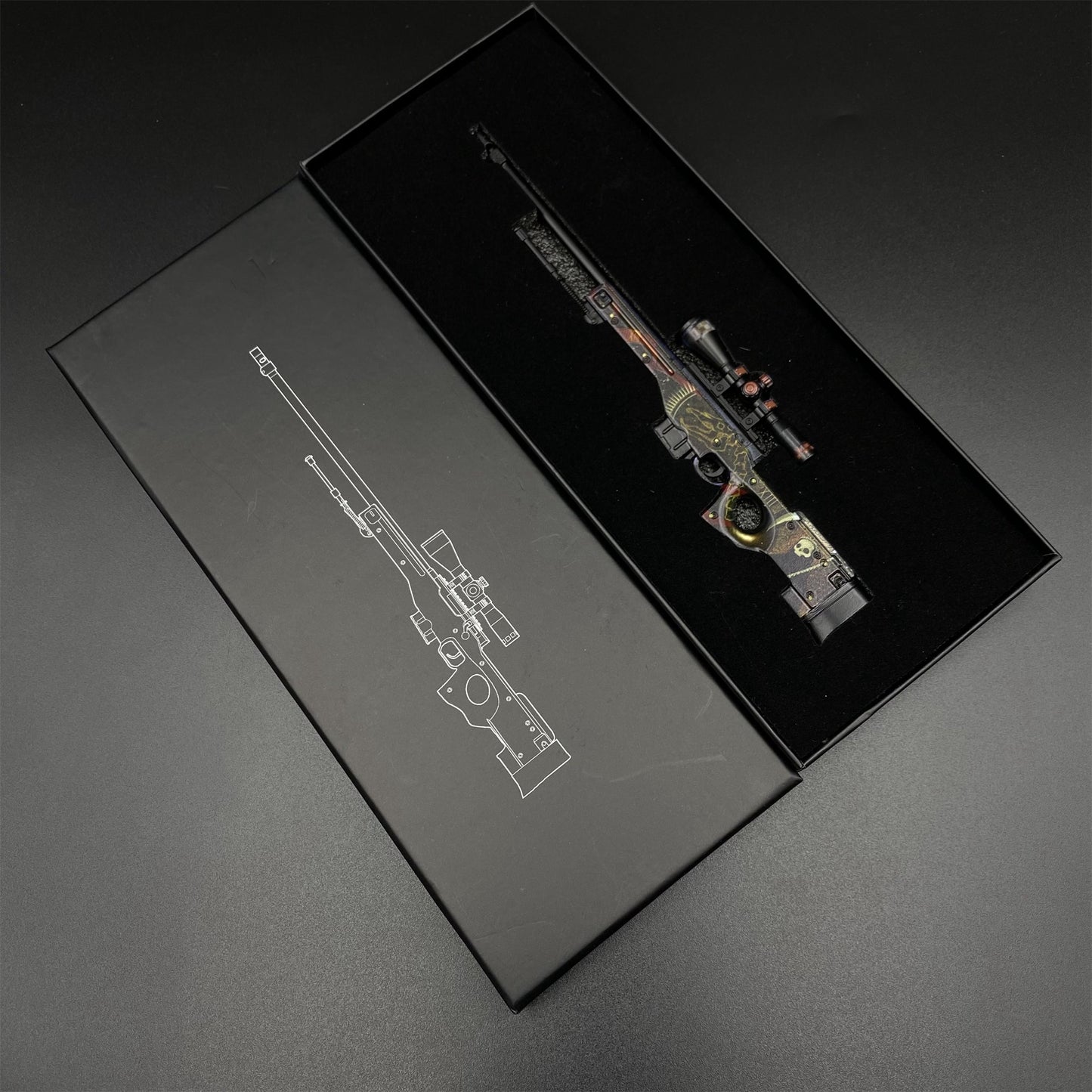 Hot Game CS2 Mortis AWP Metal Replica Game Prop Collectible