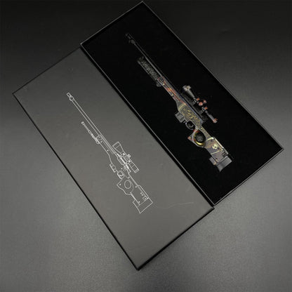 Hot Game CS2 Mortis AWP Metal Replica Game Prop Collectible