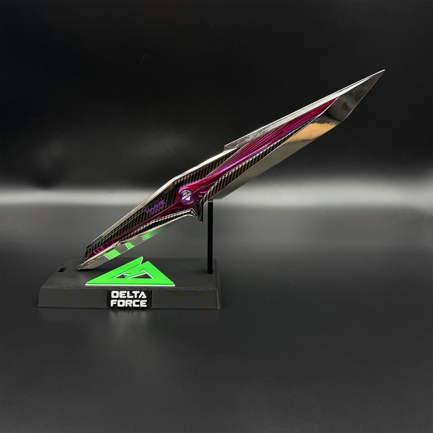 1:1 S9 Season New Knife Skin Falling Star Delta  Force Game Knife IRL Replica Knife Blunt Blade
