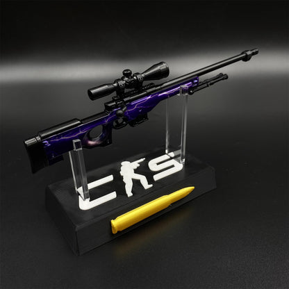 Hot Game CS2 Lightning Strike AWP Metal Replica Game Prop Collectible