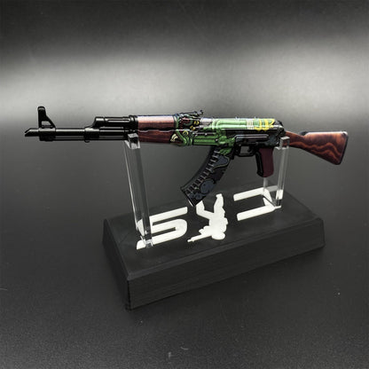 Hot Game CS2 Fire Serpent AK47 Metal Replica Game Prop Collectible