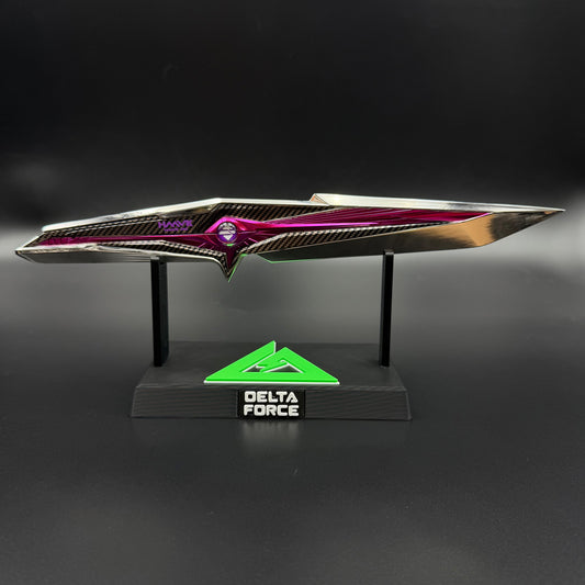 1:1 S9 Season New Knife Skin Falling Star Delta  Force Game Knife IRL Replica Knife Blunt Blade