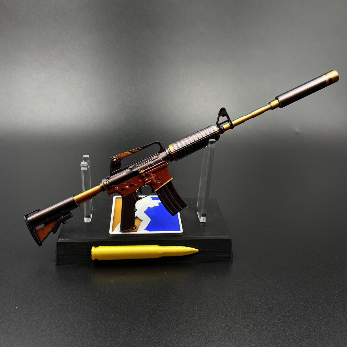 CS M4A1‑S Atomic Alloy Gun Replica for Collectible