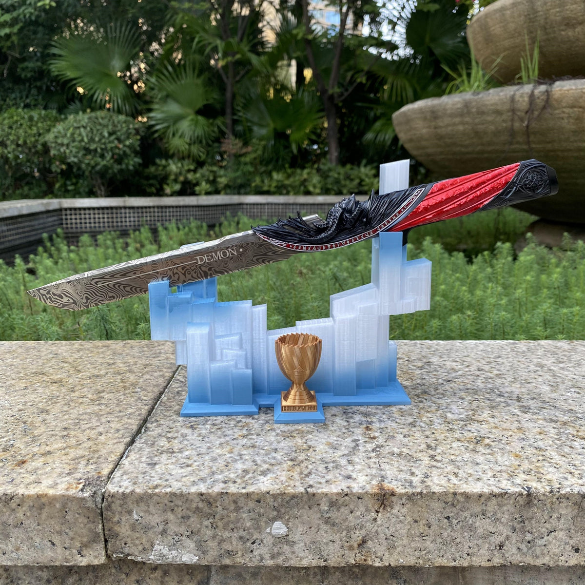 Hot Game Delta Force Dark Star 40CM/15.74" Metal Knife Replica Alloy Collectible Blade Ornament