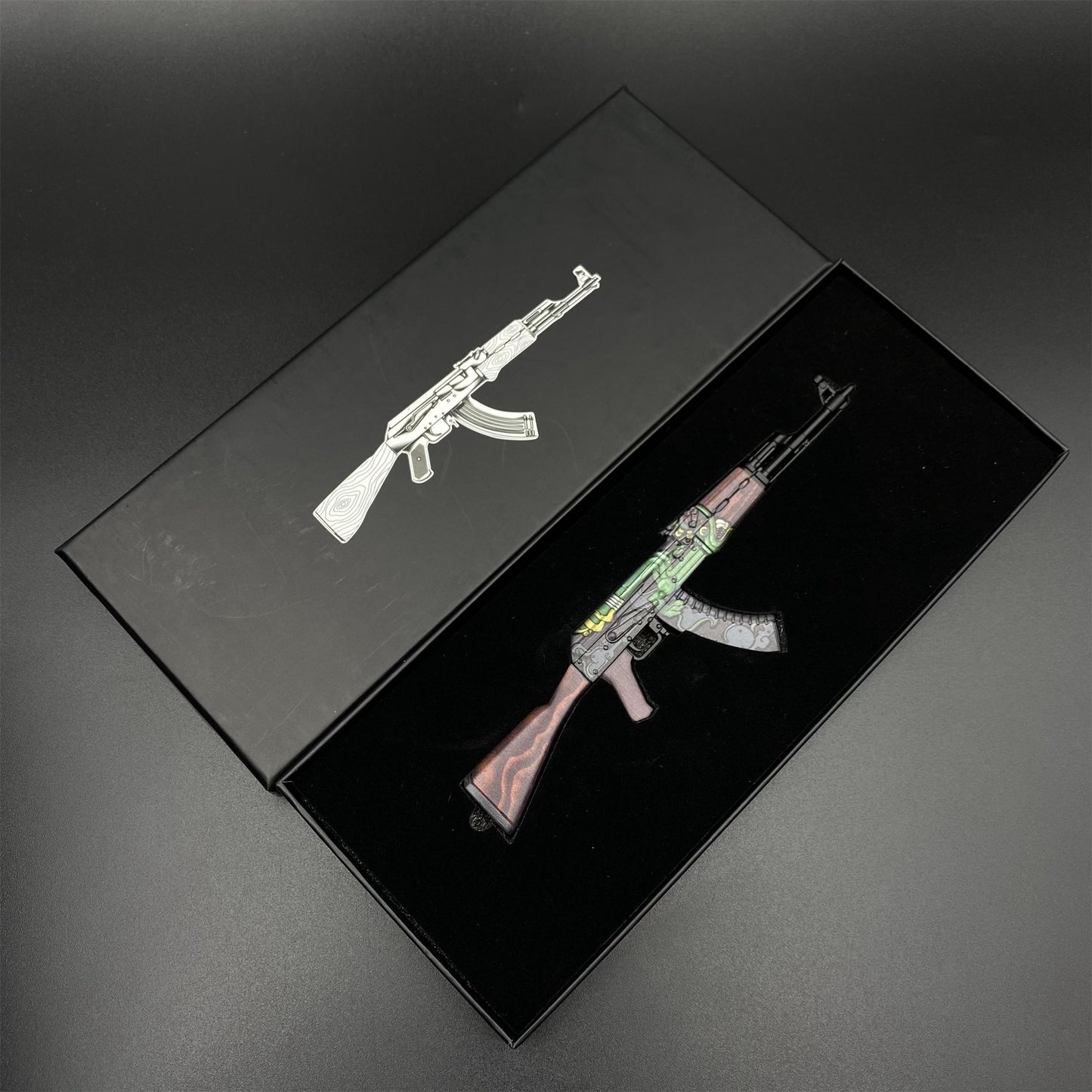 Hot Game CS2 Fire Serpent AK47 Metal Replica Game Prop Collectible
