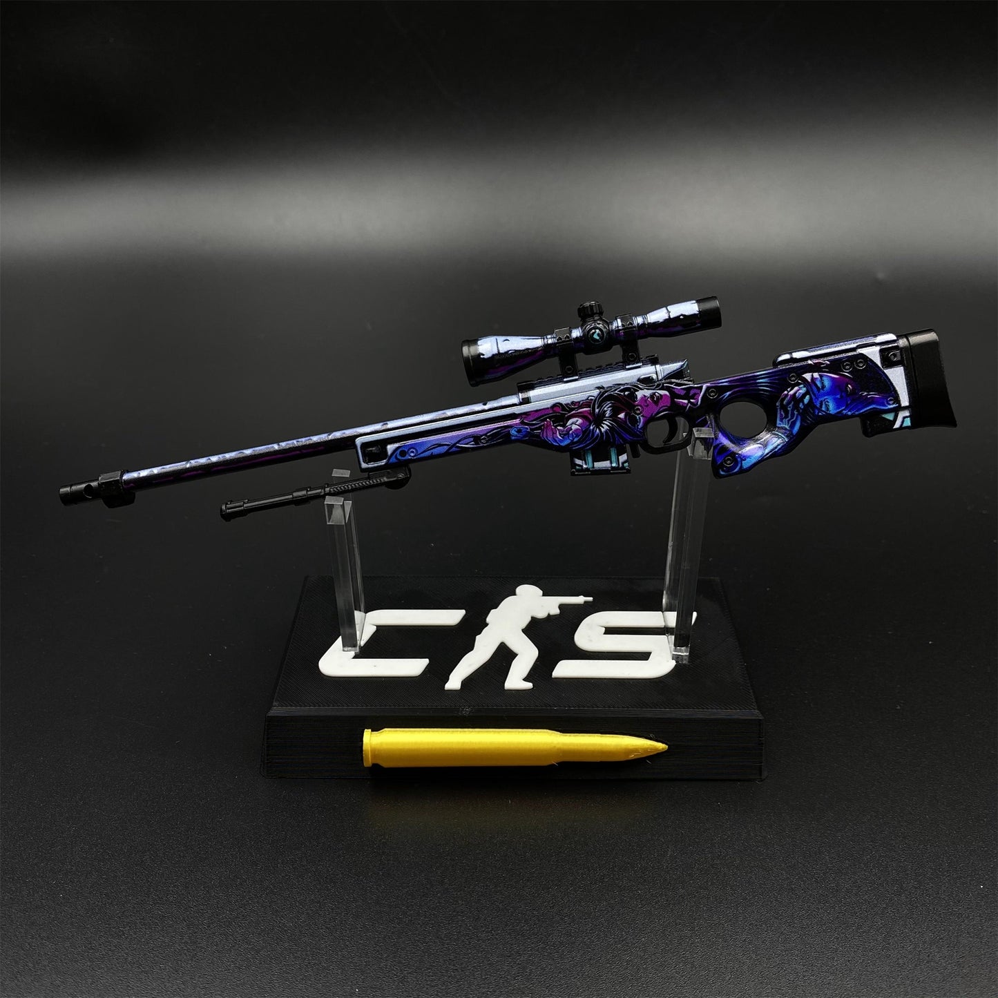 Hot Game CS2 Neo-Noir AWP Metal Replica Game Prop Collectible