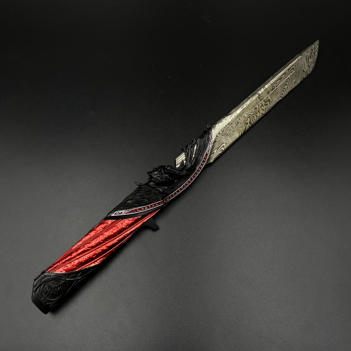 Delta Action Dark Star Angel & Demon Twin Knives Replica 40CM/15.74" - Dull Blade Collectibles