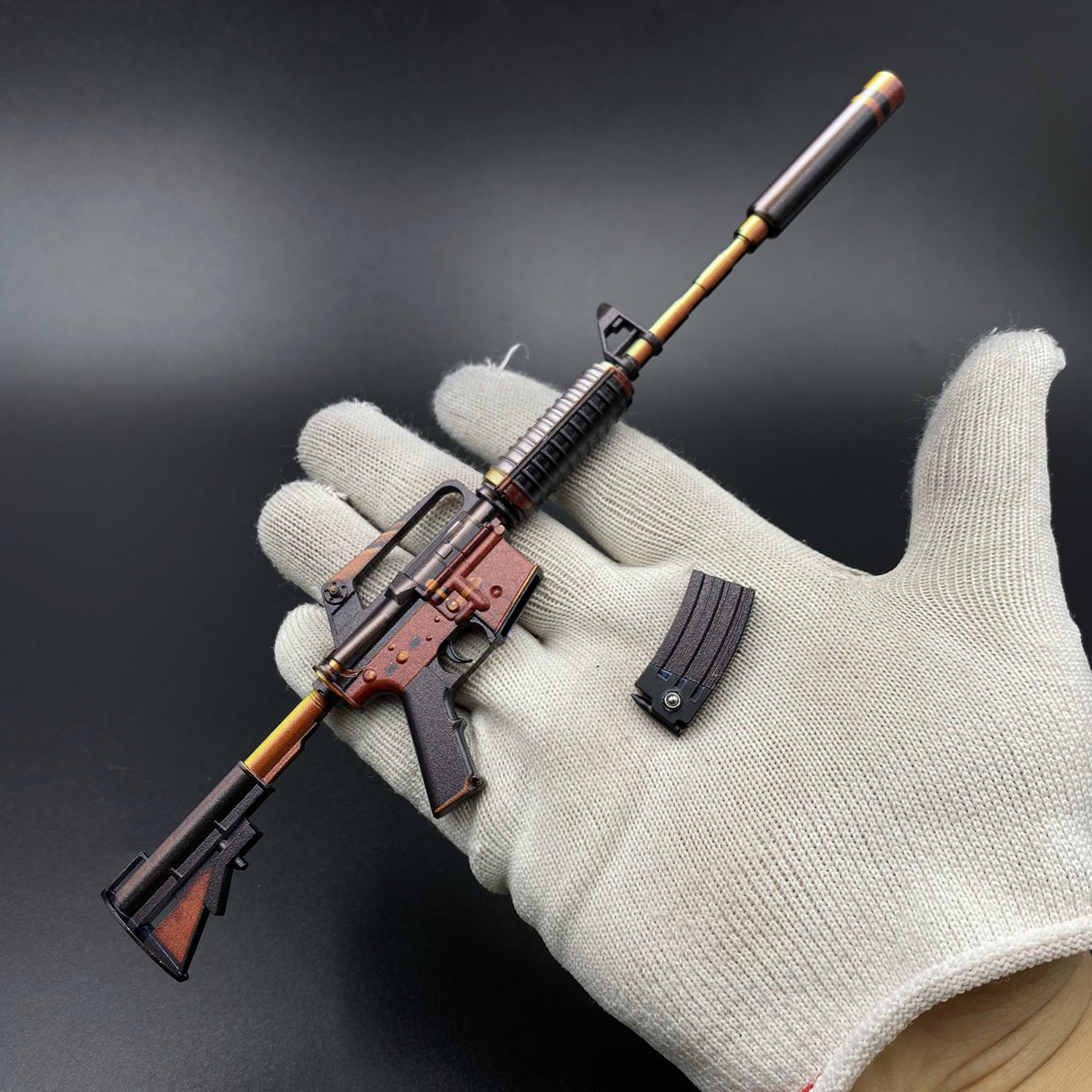 CS M4A1‑S Atomic Alloy Gun Replica for Collectible
