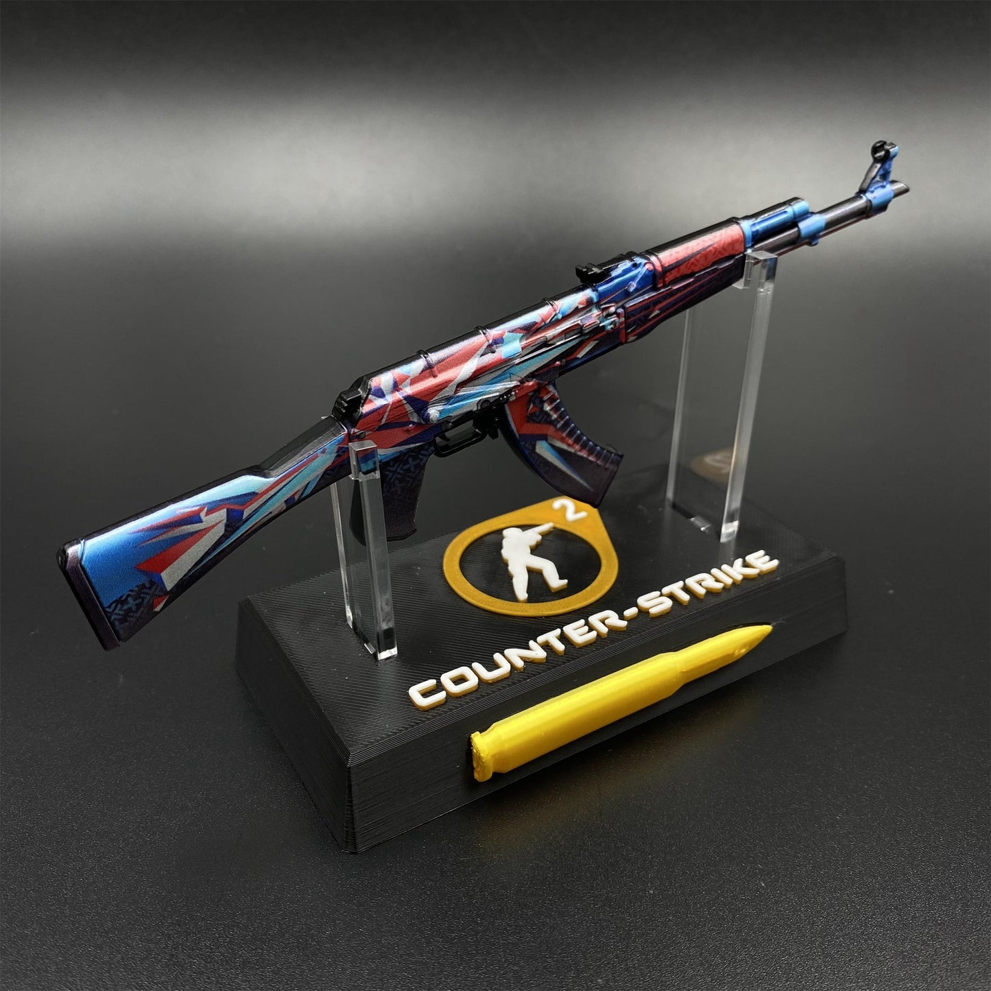 Hot Game CS2 AK47 Point Disarray Metal Replica Game Prop Collectible
