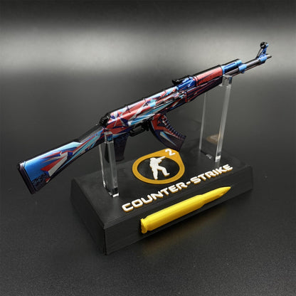 Hot Game CS2 AK47 Point Disarray Metal Replica Game Prop Collectible