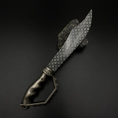 Shadow Ritual Blade Prop Replica with Leather Sheath