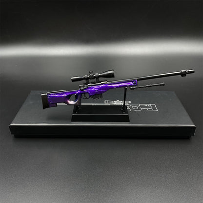 Hot Game CS2 Lightning Strike AWP Metal Replica Game Prop Collectible