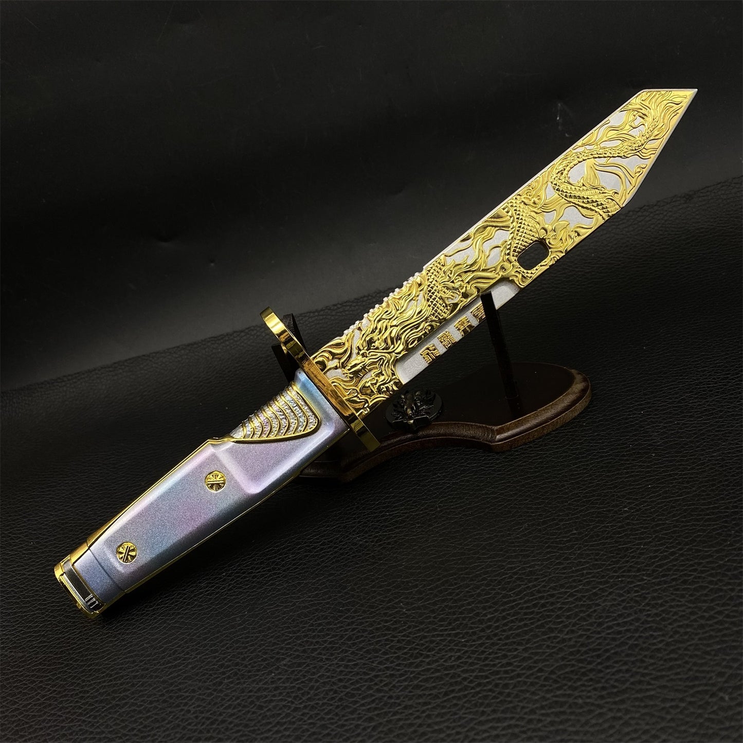DF Dragon Tooth Knife Metal Blunt Prop 26CM/10.2"