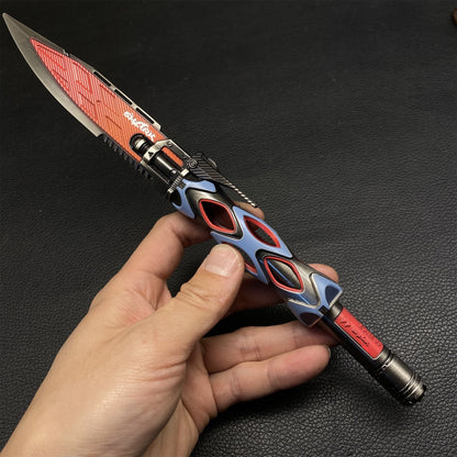 Crvity Tactical Knife  Metal Miniature For Collection