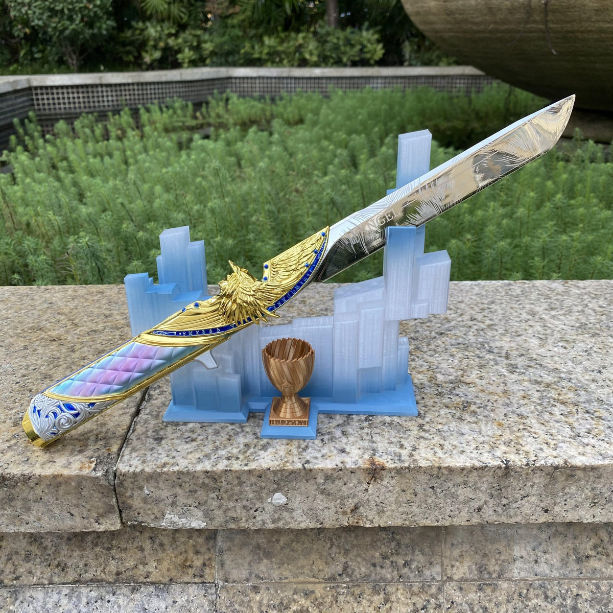 Delta Action Dark Star Angel & Demon Twin Knives Replica 40CM/15.74" - Dull Blade Collectibles