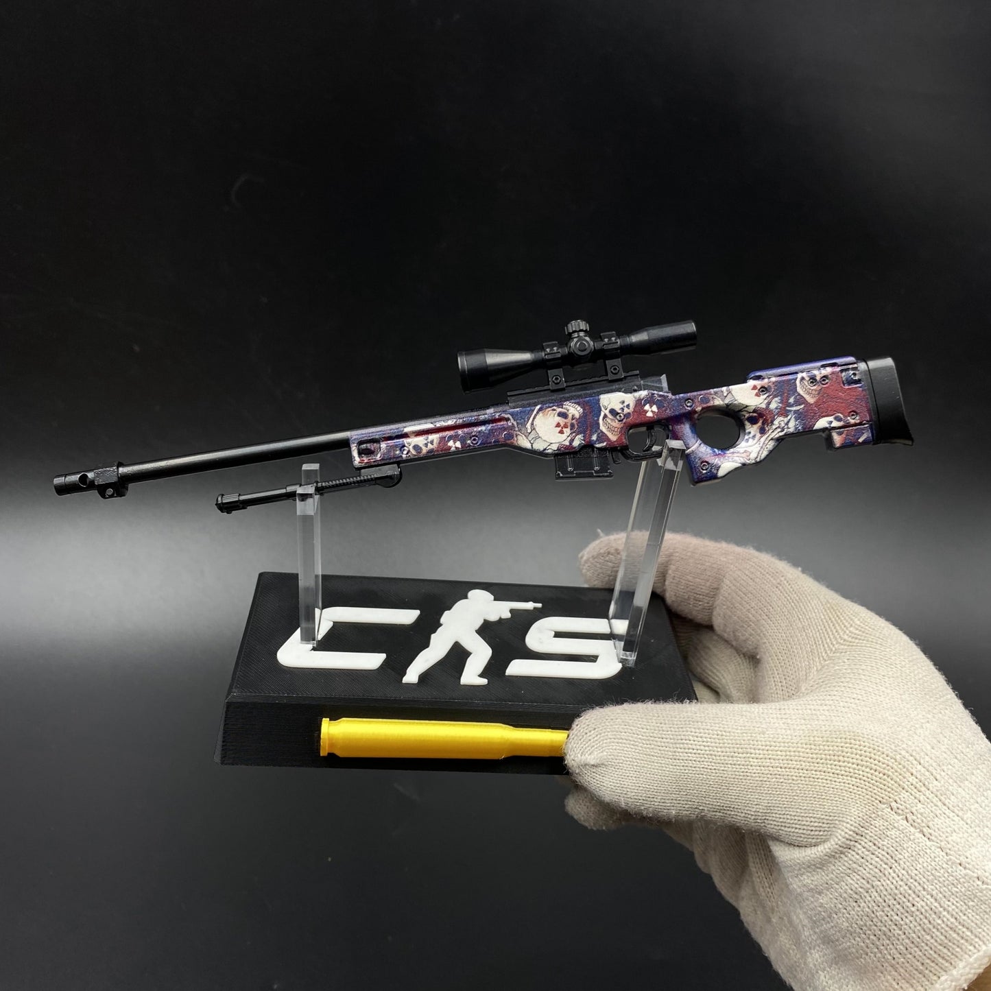 Tiny Gun CS AWP Acheron Metal Miniature For Collectible